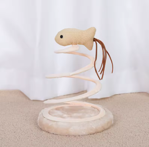 sprężyna z myszką i sizalową drapaczką sprężyna z myszką i sizalową drapaczką